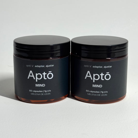 Aptō Mind. 2 Frascos 120 cápsulas.
